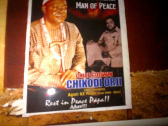 collette Late Mr Godwin Orji