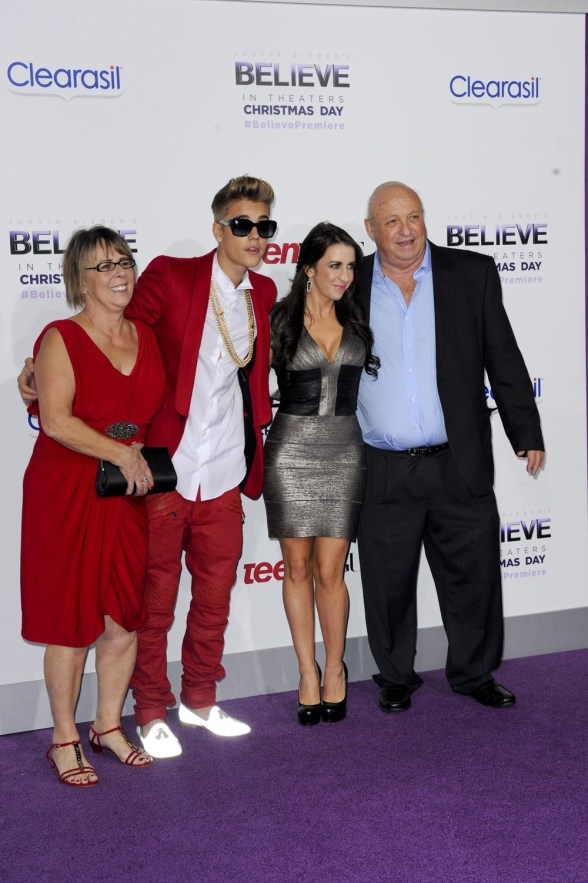 Justine Bieber's maternal grandparents