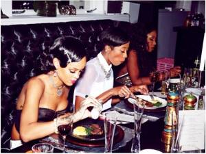 Private Pictures of Rihannas New Years Eve party