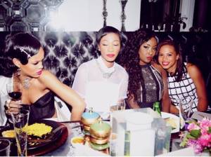 Private Pictures of Rihannas New Years Eve party