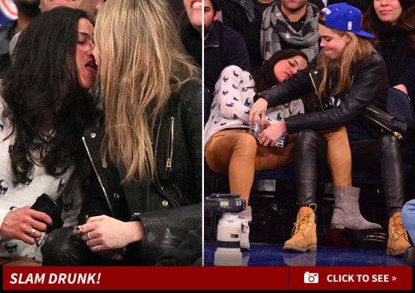 michelle-rodriguez-cara-delevingne-drunks-knicks-launch-