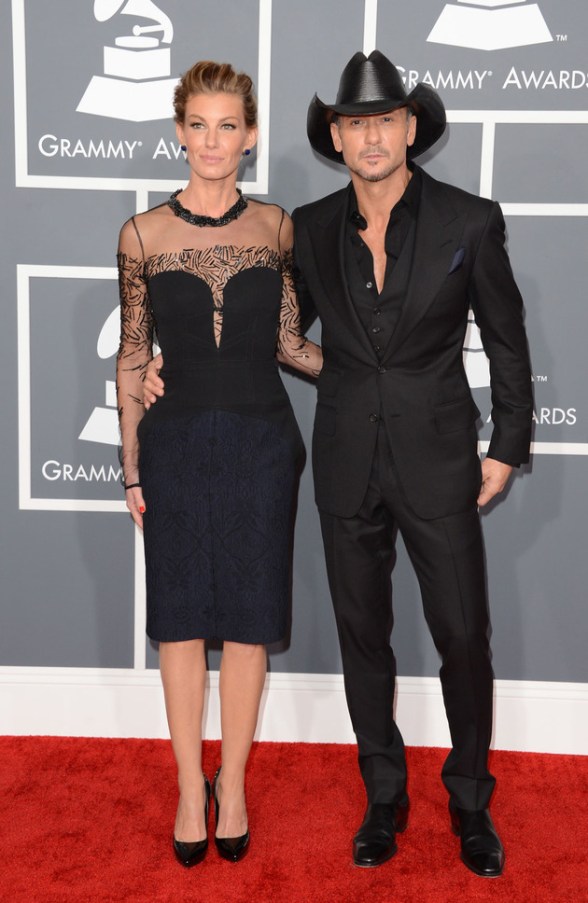 Singers Faith Hilll and Tim McGraw