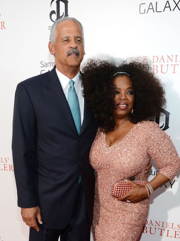 Stedman Graham and Oprah Winfrey