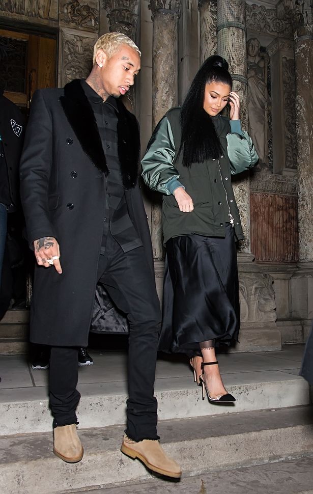 Kylie-Jenner-and-Tyga-are-seen-leaving-the-Alexander-Wang-Fall-2016-fashion-show