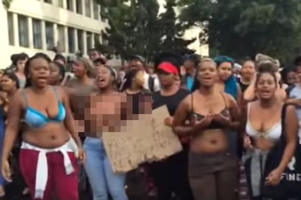 Topless-protest-against-Rape