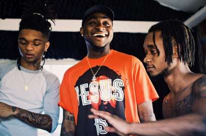 Davido-and-Rae-Sremmurd-brothers