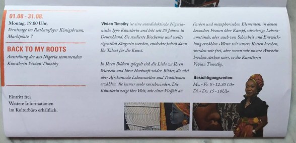 Vivian August Exhibition