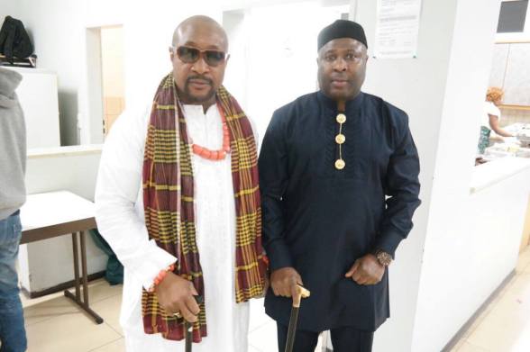 Chief Ikpeazu and Kingley