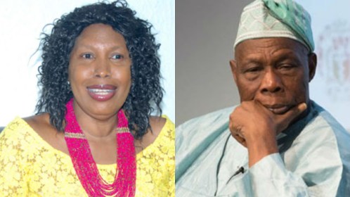 Image result for Obasanjo’s wife files suit to stop son’s wedding