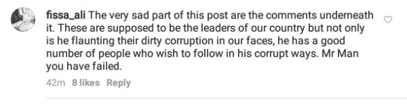 "Report me to EFCC! " Dino Melaye replies follower who accused him of being corrupt after he showed off his expensive toys on IG