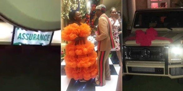 Image result for Lawmaker gives wife G-Wagon with number plate âAssuranceâ