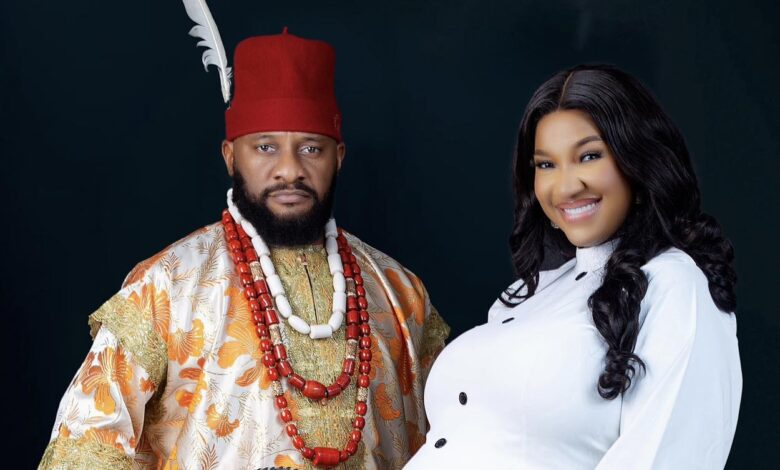 Yul Edochie, Second Wife Judy Austin Welcome Third Child | Diamond  Celebrities